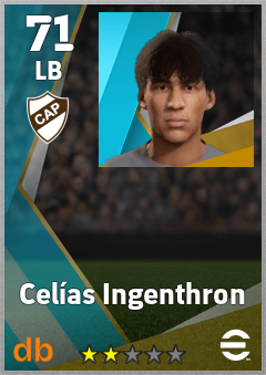 Celías Ingenthron — LB, OVR 71, MAX 71