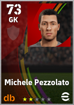 Michele Pezzolato — GK, OVR 73, MAX 73