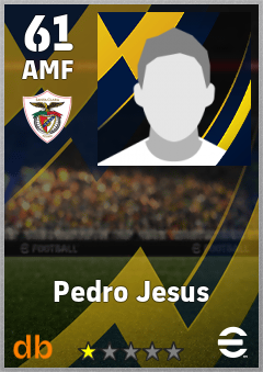 Pedro Jesus — AMF, OVR 61, MAX 61