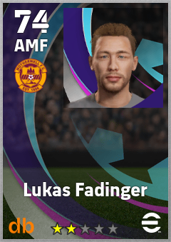 Lukas Fadinger — AMF, OVR 74, MAX 74
