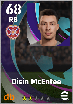 Oisin McEntee — RB, OVR 68, MAX 68