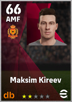Maksim Kireev — AMF, OVR 66, MAX 66