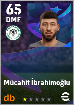 Mücahit İbrahimoğlu eFootball player card