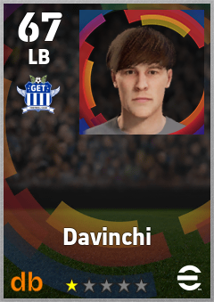 Davinchi — LB, OVR 67, MAX 67