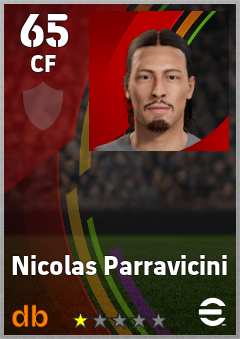 Nicolas Parravicini eFootball player card
