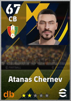 Atanas Chernev eFootball player card