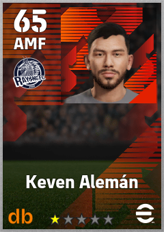 Keven Alemán — AMF, OVR 65, MAX 65
