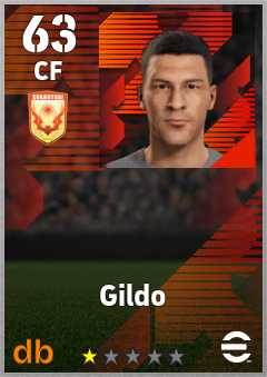 Gildo — CF, OVR 63, MAX 63