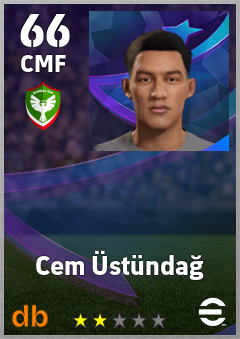 Cem Üstündağ — CMF, OVR 66, MAX 66