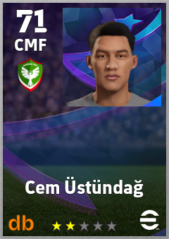 Cem Üstündağ — CMF, OVR 71, MAX 71