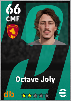 Octave Joly — CMF, OVR 66, MAX 66
