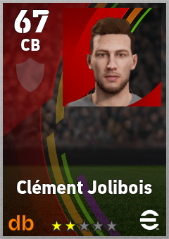 Clément Jolibois eFootball player card
