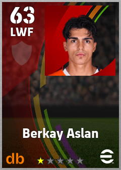 Berkay Aslan eFootball player card