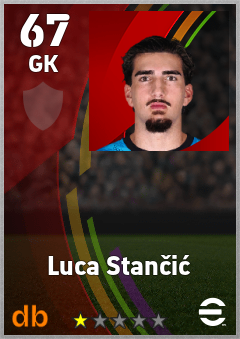 Luca Stančić — GK, OVR 67, MAX 67