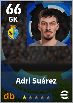 Adri Suárez eFootball player card