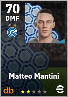 Matteo Mantini eFootball player card