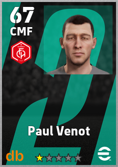 Paul Venot eFootball player card