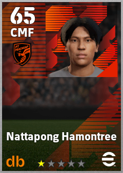 Nattapong Hamontree — CMF, OVR 65, MAX 65