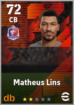 Matheus Lins eFootball player card