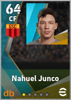Nahuel Junco — CF, OVR 64, MAX 64