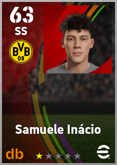 Samuele Inácio — SS, OVR 63, MAX 63