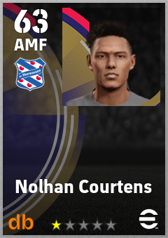 Nolhan Courtens — AMF, OVR 63, MAX 63