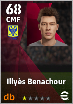 Illyès Benachour — CMF, OVR 68, MAX 68