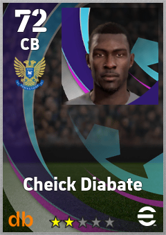 Cheick Diabate eFootball player card