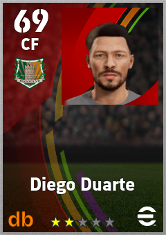 Diego Duarte eFootball player card