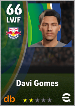 Davi Gomes — LWF, OVR 66, MAX 66