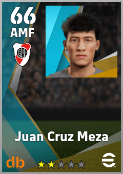 Juan Cruz Meza — AMF, OVR 66, MAX 66