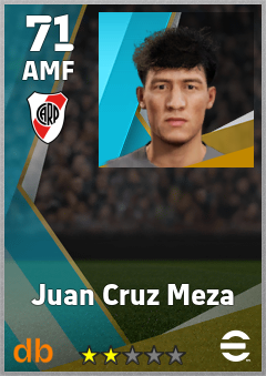 Juan Cruz Meza — AMF, OVR 71, MAX 71