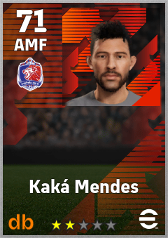 Kaká Mendes — AMF, OVR 71, MAX 71