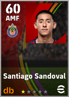 Santiago Sandoval — AMF, OVR 60, MAX 60