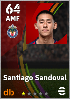 Santiago Sandoval — AMF, OVR 64, MAX 64