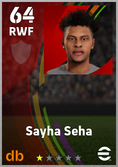 Sayha Seha — RWF, OVR 64, MAX 64
