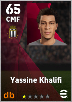 Yassine Khalifi — CMF, OVR 65, MAX 65