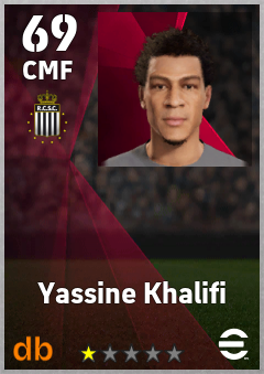 Yassine Khalifi — CMF, OVR 69, MAX 69