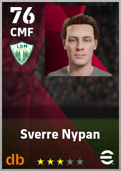 Sverre Nypan eFootball player card