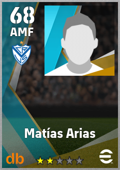 Matías Arias — AMF, OVR 68, MAX 68
