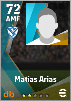 Matías Arias — AMF, OVR 72, MAX 72