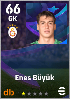 Enes Büyük — GK, OVR 66, MAX 66