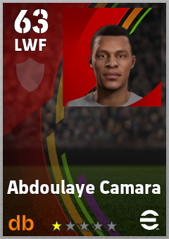 Abdoulaye Camara eFootball player card