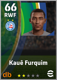 Kauê Furquim — RWF, OVR 66, MAX 66