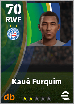 Kauê Furquim — RWF, OVR 70, MAX 70
