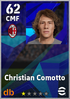 Christian Comotto eFootball player card