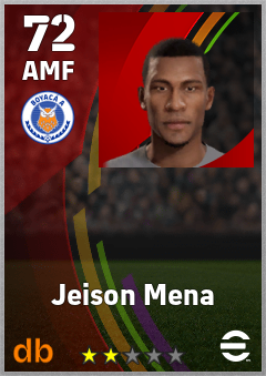 Jeison Mena eFootball player card