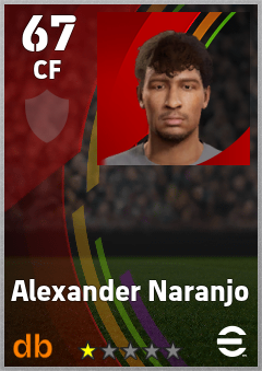 Alexander Naranjo eFootball player card