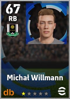 Michał Willmann — RB, OVR 67, MAX 67