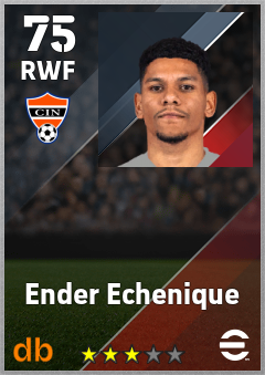 Ender Echenique — RWF, OVR 75, MAX 75